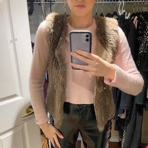 525 America Rabbit Fur Vest